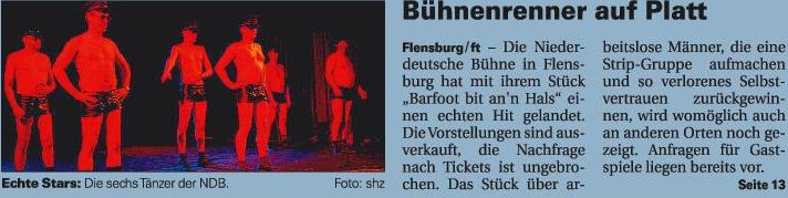 Und wieder auf dem Titelblatt